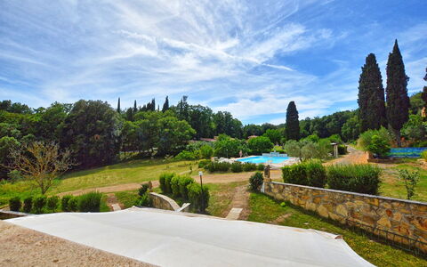 Unterkunft Dependance 1: Garten, Schwimmbad