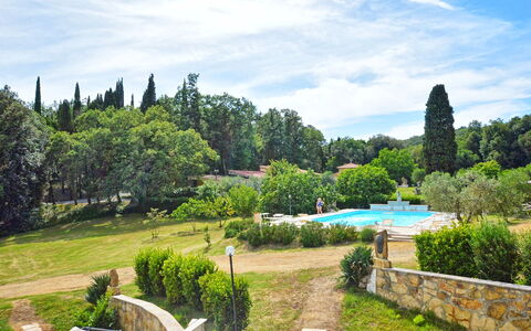 Unterkunft Dependance 1: Garten, Schwimmbad