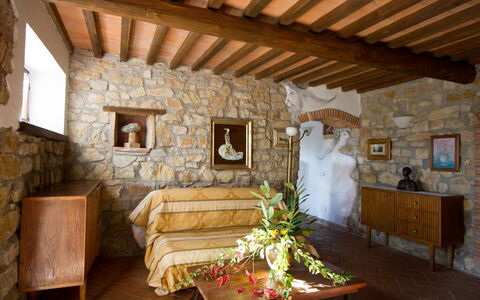 Unterkunft Boscaiolo: Schlafzimmer