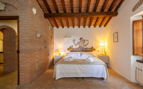 Unterkunft Boscaiolo: Schlafzimmer