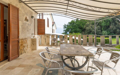 Unterkunft Dependance 1: Balkon / Terrasse / Patio