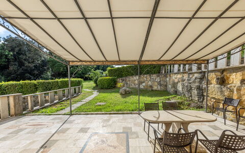 Unterkunft Dependance 2: Außen, Balkon / Terrasse / Patio, Draussen