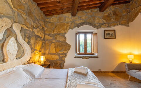 Unterkunft Fontana 1: Schlafzimmer