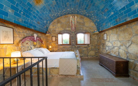 Unterkunft Fontana 1: Schlafzimmer