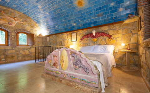 Unterkunft Fontana 1: Schlafzimmer