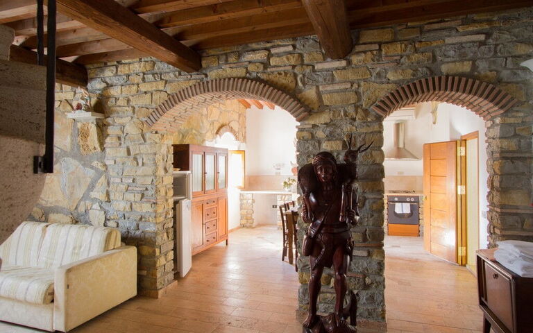 Unterkunft Fontana 1: Wohnzimmer