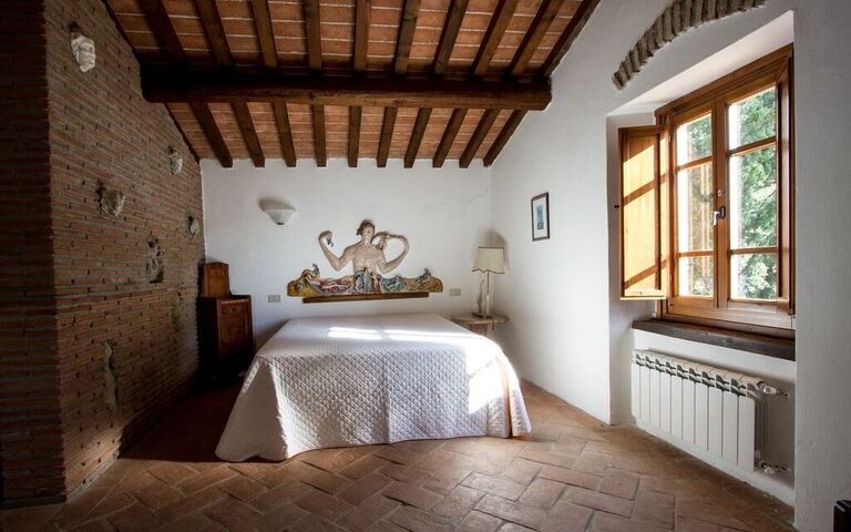 Unterkunft Boscaiolo: Schlafzimmer