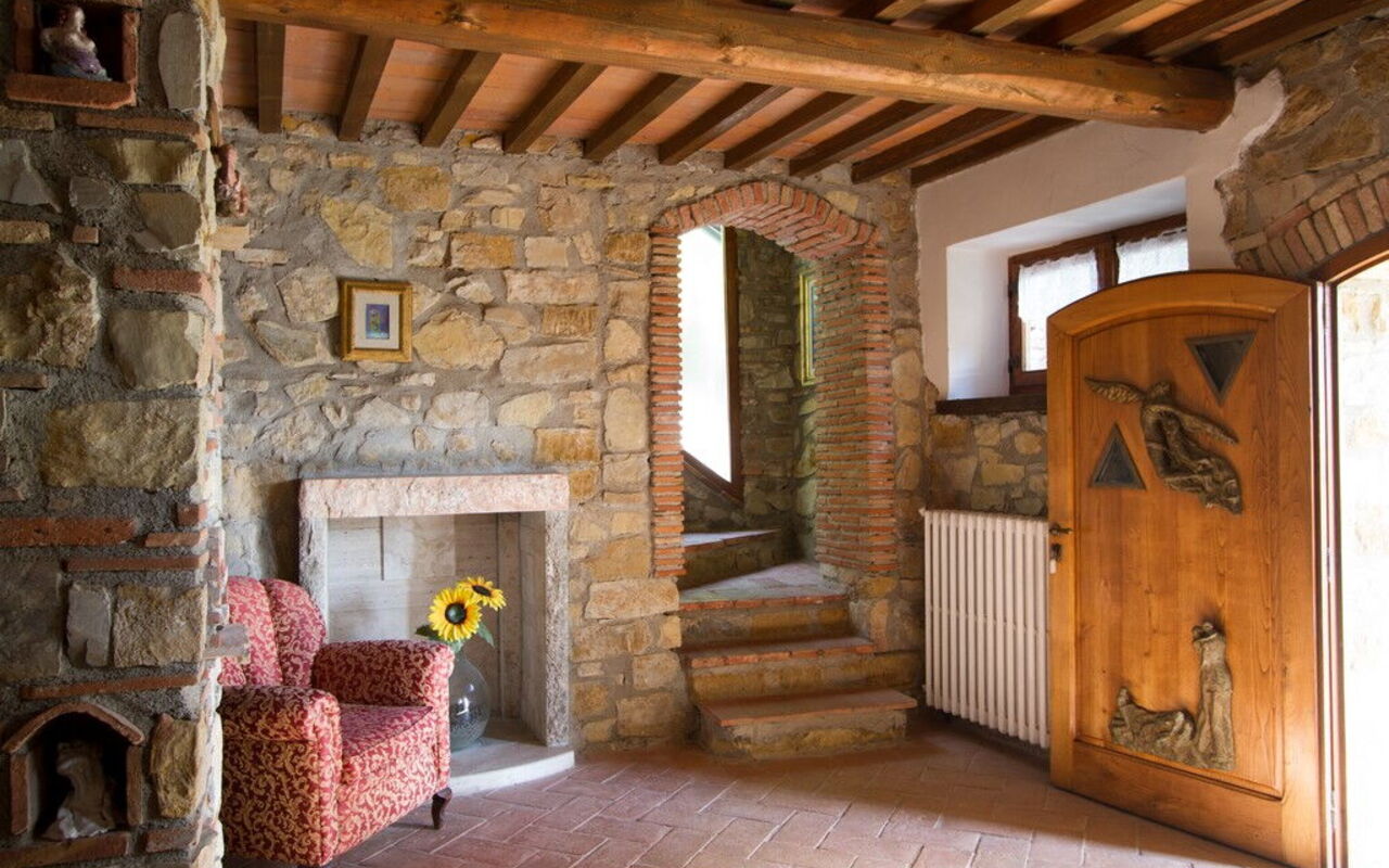 Unterkunft Boscaiolo: Wohnzimmer