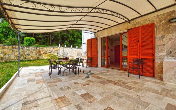 Unterkunft Dependance 1: Außen, Draussen, Garten