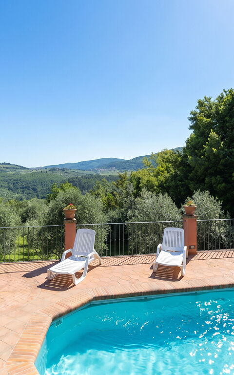 Casa Vania: Draussen, Schwimmbad