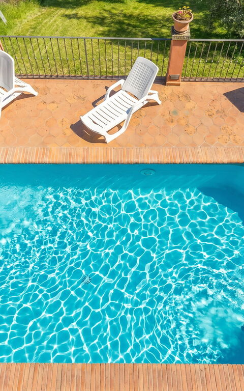 Casa Vania: Draussen, Schwimmbad