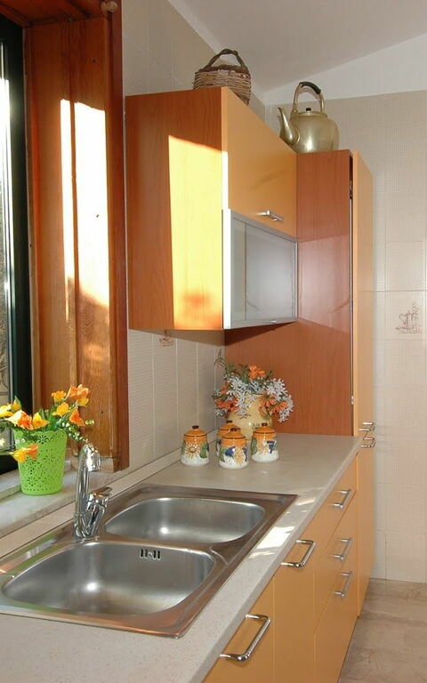 Villa Contrada: Küche