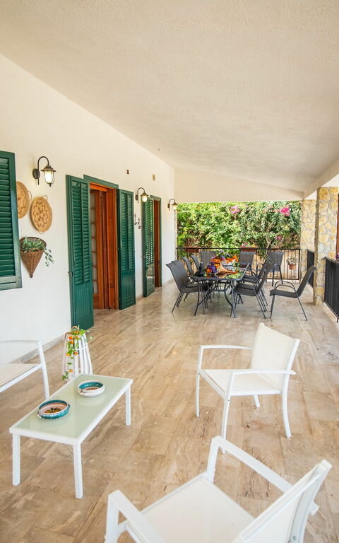 Villa Contrada: Balkon / Terrasse / Patio, Draussen