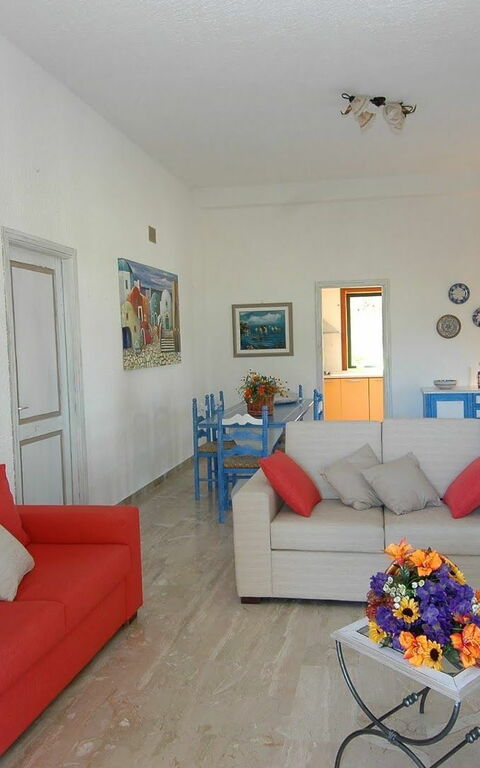 Villa Contrada: Esszimmer, Wohnzimmer