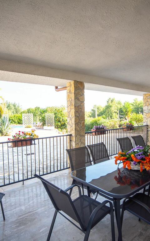 Villa Contrada: Balkon / Terrasse / Patio