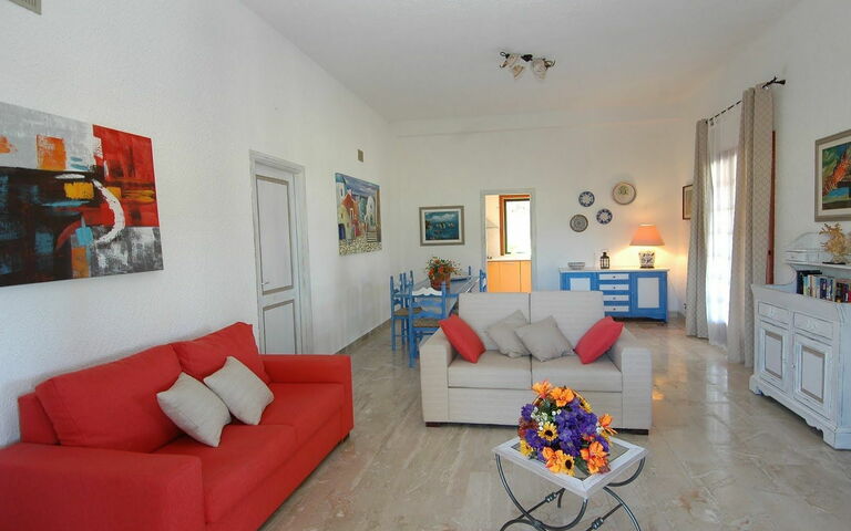 Villa Contrada: Esszimmer, Wohnzimmer