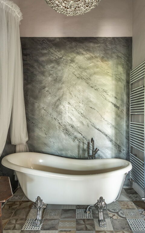 Villa Castiglione: Bad