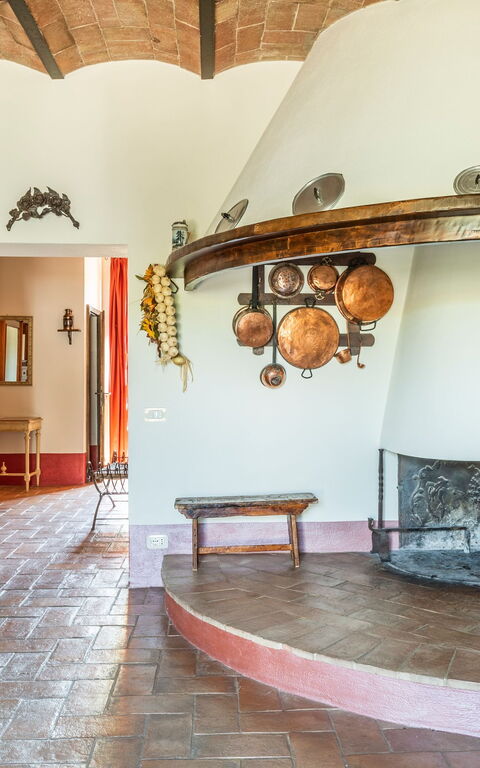 Villa Castiglione: Wohnzimmer, Zimmerdetails