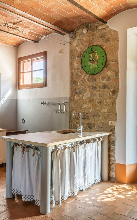 Villa Castiglione: Küche