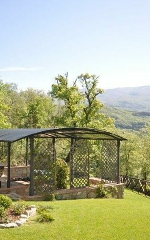 Villa Casentino: Ansichten, Draussen, Garten, Schwimmbad