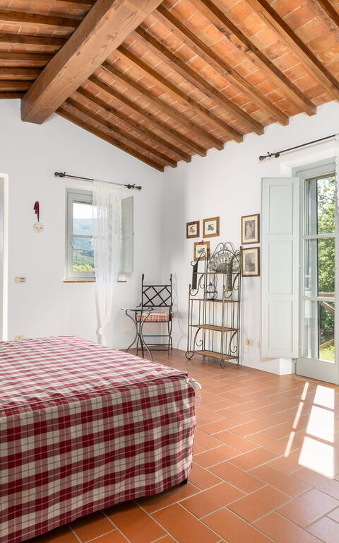 Villa Casentino: Schlafzimmer