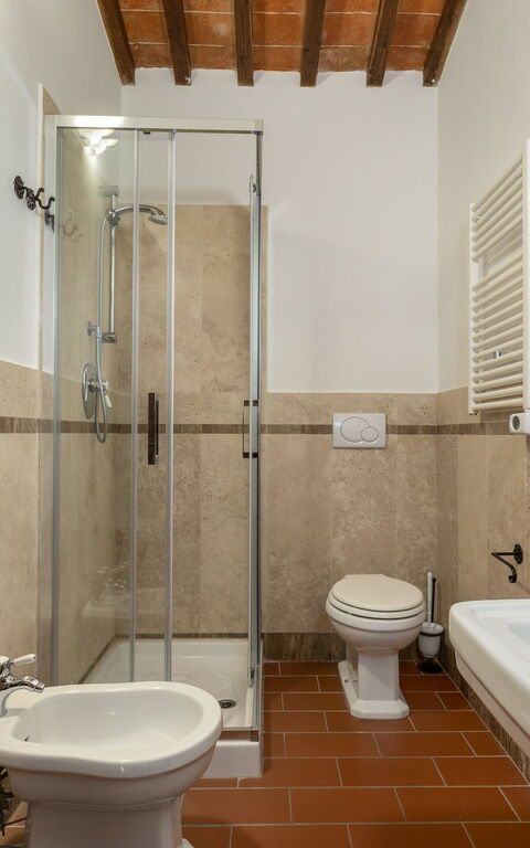 Villa Casentino: Bad