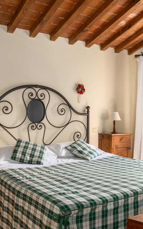 Villa Casentino: Schlafzimmer