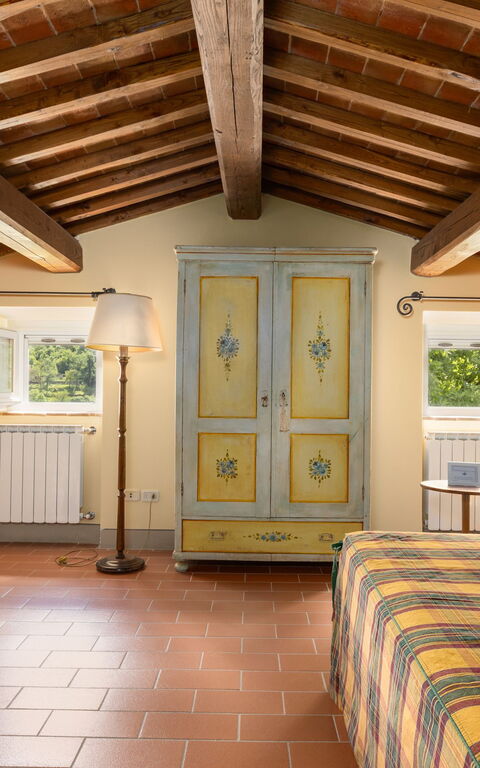 Villa Casentino: Schlafzimmer