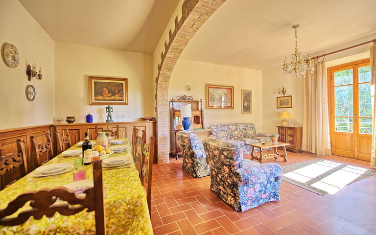 Casale Ambra: Esszimmer