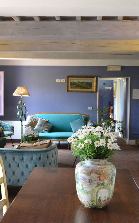 Villa Marginone: Wohnzimmer