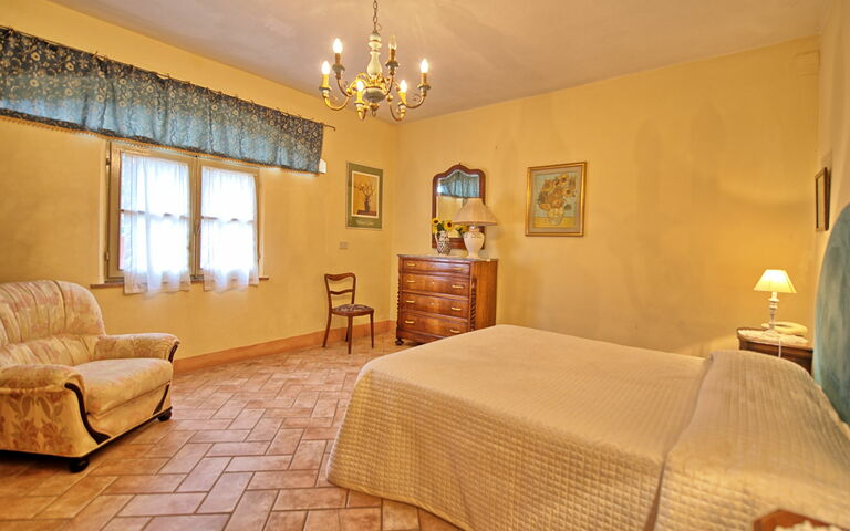 Unterkunft Vittoriana 1: Schlafzimmer
