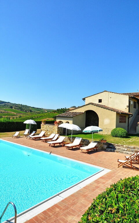 Tenuta: Außen, Schwimmbad