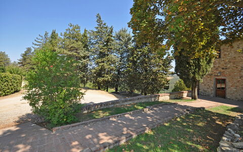 Unterkunft Tenuta 5: Garten