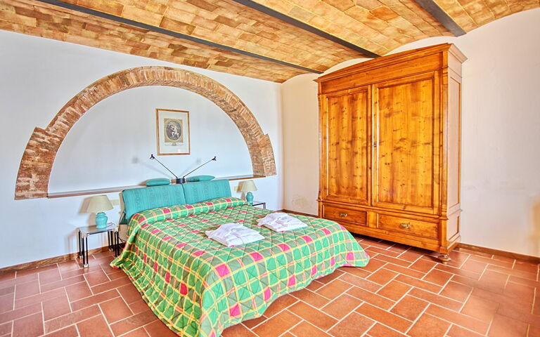 Unterkunft Tenuta 2: Schlafzimmer