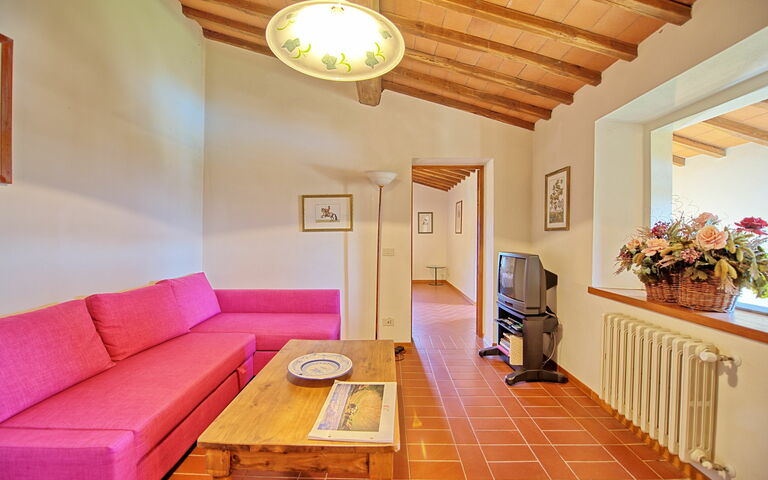 Unterkunft Tenuta 5: Wohnzimmer
