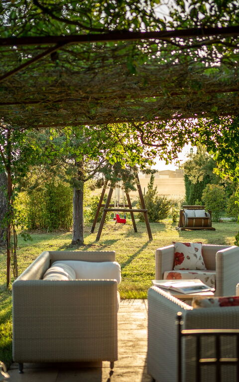 Villa Cassia: Draussen, Garten