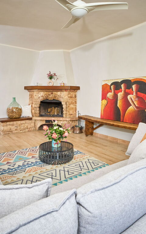 Villa Cassia: Wohnzimmer