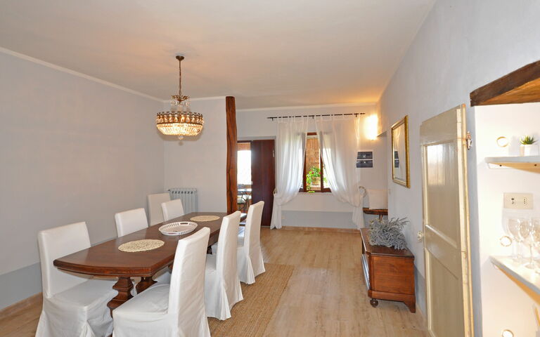 Villa Cassia: Esszimmer