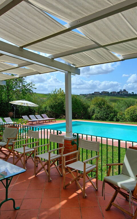 San Carlo: Balkon / Terrasse / Patio, Garten, Schwimmbad