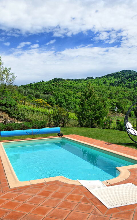 Villa Barbischio: Garten, Schwimmbad