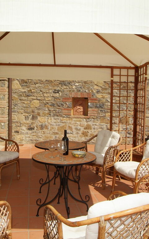 Villa Barbischio: Balkon / Terrasse / Patio, Draussen