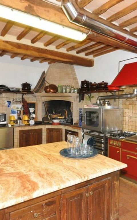 Villa Vittorio: Esszimmer, Küche