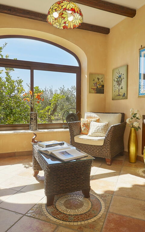 Villa Oasi: Wohnzimmer