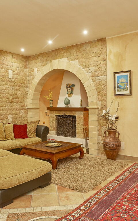 Villa Oasi: Wohnzimmer