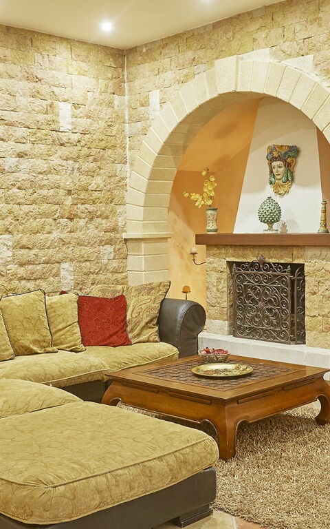 Villa Oasi: Wohnzimmer