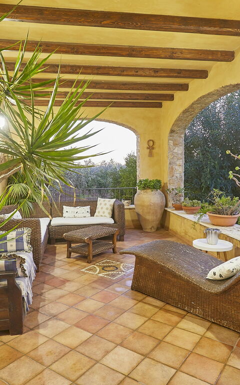 Villa Oasi: Draussen