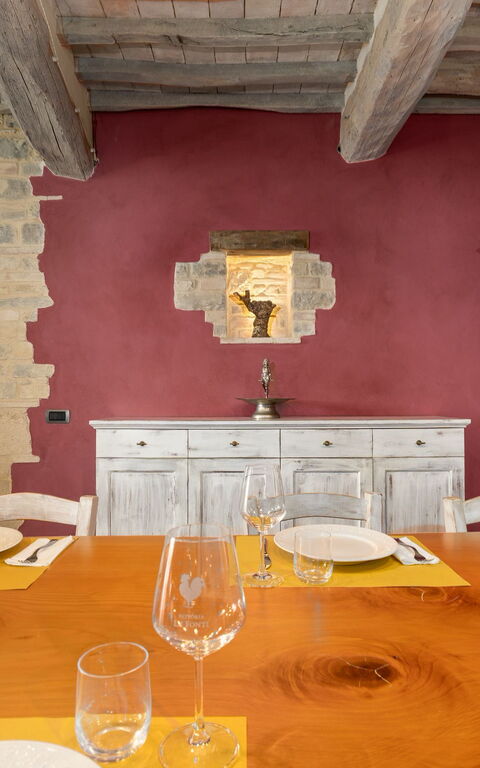 Villa Ferdinando: Esszimmer