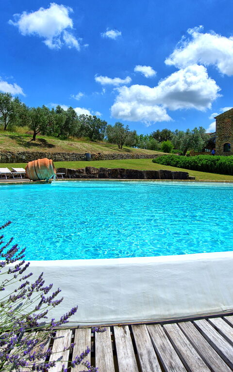 Villa Ferdinando: Schwimmbad, Sommer