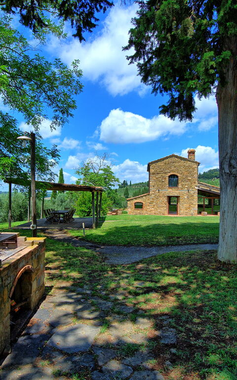 Villa Ferdinando: Garten, Sommer