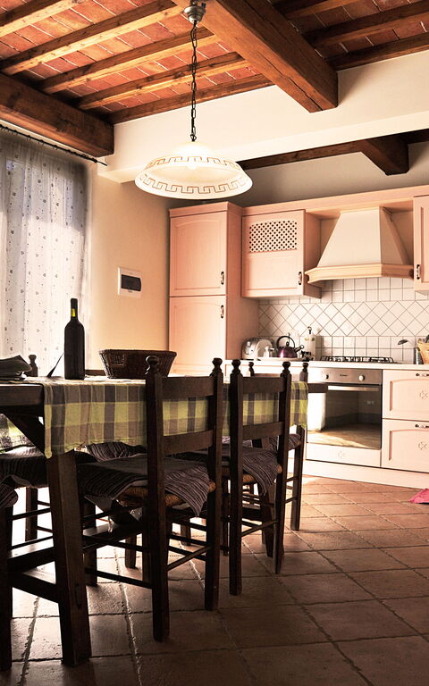 Casa Fabrizio: Esszimmer, Küche